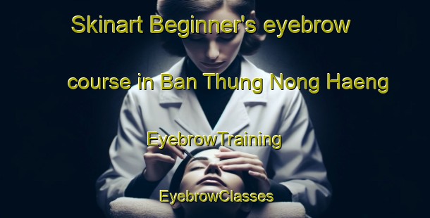 Skinart Beginner's eyebrow course in Ban Thung Nong Haeng | EyebrowTraining | EyebrowClasses | SkinartTraining-Thailand