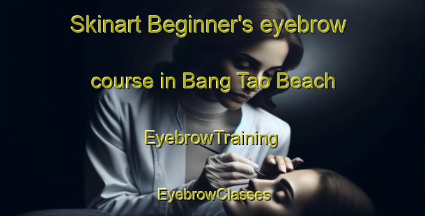 Skinart Beginner's eyebrow course in Bang Tao Beach | EyebrowTraining | EyebrowClasses | SkinartTraining-Thailand
