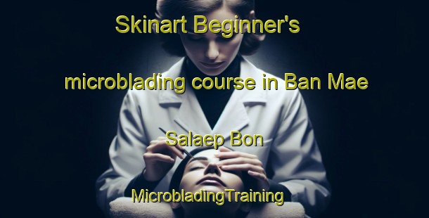 Skinart Beginner's microblading course in Ban Mae Salaep Bon | MicrobladingTraining | MicrobladingClasses | SkinartTraining-Thailand