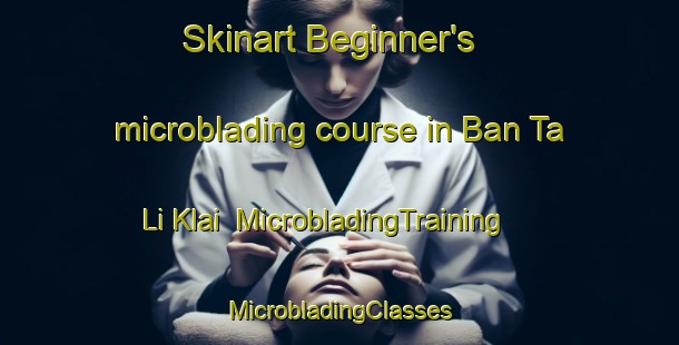 Skinart Beginner's microblading course in Ban Ta Li Klai | #MicrobladingTraining #MicrobladingClasses #SkinartTraining-Thailand