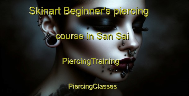 Skinart Beginner's piercing course in San Sai | PiercingTraining | PiercingClasses | SkinartTraining-Thailand