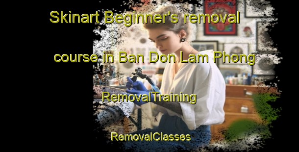 Skinart Beginner's removal course in Ban Don Lam Phong | RemovalTraining | RemovalClasses | SkinartTraining-Thailand