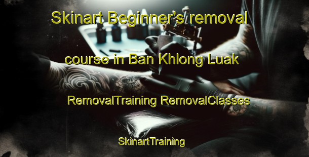 Skinart Beginner's removal course in Ban Khlong Luak | #RemovalTraining #RemovalClasses #SkinartTraining-Thailand