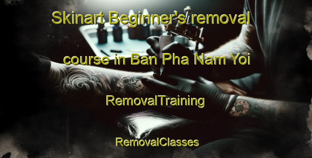 Skinart Beginner's removal course in Ban Pha Nam Yoi | RemovalTraining | RemovalClasses | SkinartTraining-Thailand