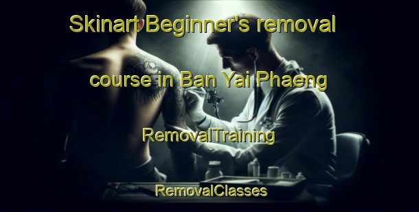 Skinart Beginner's removal course in Ban Yai Phaeng | RemovalTraining | RemovalClasses | SkinartTraining-Thailand