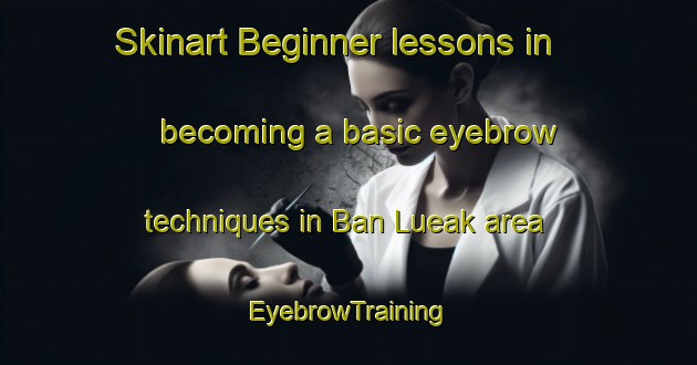 Skinart Beginner lessons in becoming a basic eyebrow techniques in Ban Lueak area | EyebrowTraining | EyebrowClasses | SkinartTraining-Thailand