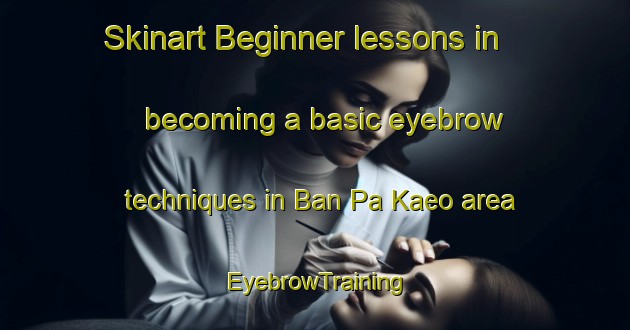 Skinart Beginner lessons in becoming a basic eyebrow techniques in Ban Pa Kaeo area | EyebrowTraining | EyebrowClasses | SkinartTraining-Thailand