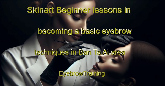 Skinart Beginner lessons in becoming a basic eyebrow techniques in Ban Ta Ai area | EyebrowTraining | EyebrowClasses | SkinartTraining-Thailand