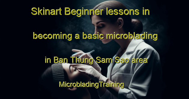 Skinart Beginner lessons in becoming a basic microblading in Ban Thung Sam Sao area | MicrobladingTraining | MicrobladingClasses | SkinartTraining-Thailand