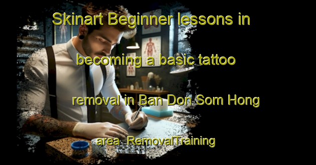 Skinart Beginner lessons in becoming a basic tattoo removal in Ban Don Som Hong area | RemovalTraining | RemovalClasses | SkinartTraining-Thailand