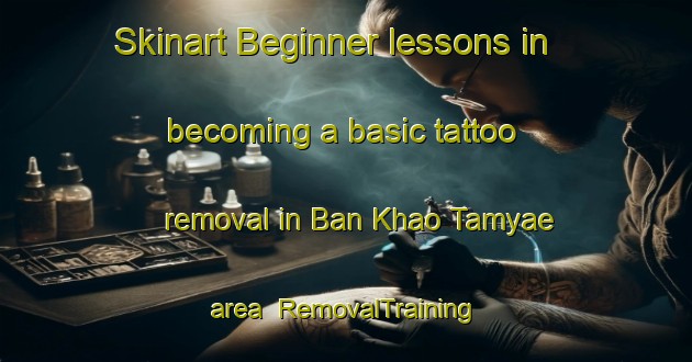 Skinart Beginner lessons in becoming a basic tattoo removal in Ban Khao Tamyae area | RemovalTraining | RemovalClasses | SkinartTraining-Thailand