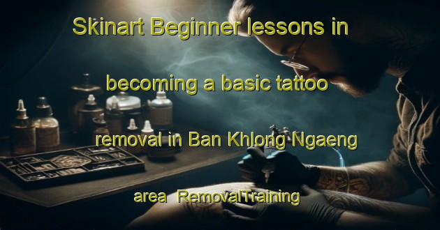 Skinart Beginner lessons in becoming a basic tattoo removal in Ban Khlong Ngaeng area | RemovalTraining | RemovalClasses | SkinartTraining-Thailand