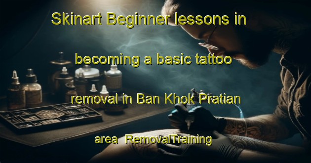 Skinart Beginner lessons in becoming a basic tattoo removal in Ban Khok Pratian area | RemovalTraining | RemovalClasses | SkinartTraining-Thailand