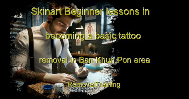 Skinart Beginner lessons in becoming a basic tattoo removal in Ban Khun Pon area | RemovalTraining | RemovalClasses | SkinartTraining-Thailand
