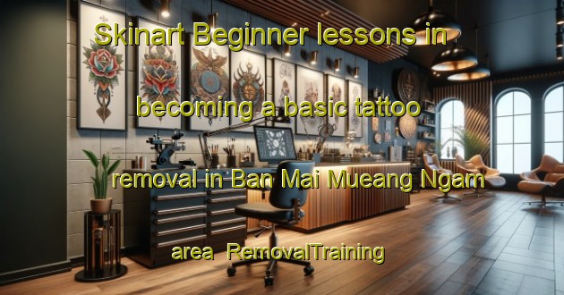 Skinart Beginner lessons in becoming a basic tattoo removal in Ban Mai Mueang Ngam area | RemovalTraining | RemovalClasses | SkinartTraining-Thailand