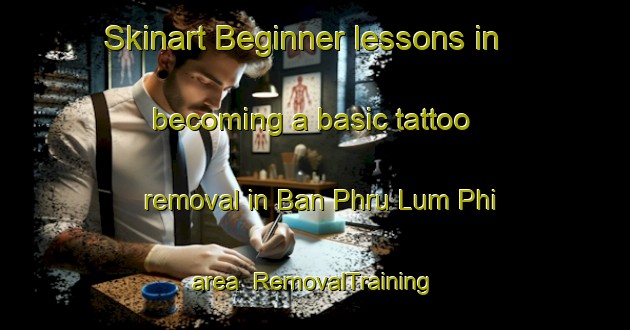 Skinart Beginner lessons in becoming a basic tattoo removal in Ban Phru Lum Phi area | RemovalTraining | RemovalClasses | SkinartTraining-Thailand