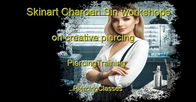 Skinart Charoen Sin workshops on creative piercing | #PiercingTraining #PiercingClasses #SkinartTraining-Thailand