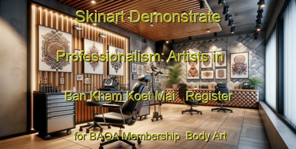 Skinart Demonstrate Professionalism: Artists in Ban Kham Koet Mai - Register for BAQA Membership | Body Art Qualification Authority | BAQA-Thailand