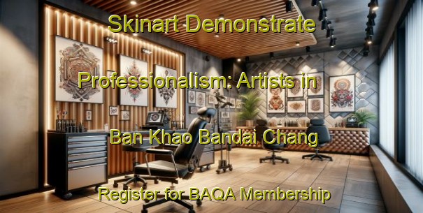 Skinart Demonstrate Professionalism: Artists in Ban Khao Bandai Chang - Register for BAQA Membership | Body Art Qualification Authority | BAQA-Thailand