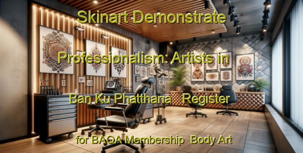 Skinart Demonstrate Professionalism: Artists in Ban Ku Phatthana - Register for BAQA Membership | Body Art Qualification Authority | BAQA-Thailand