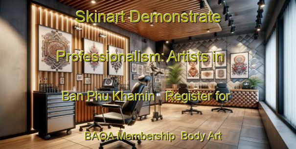Skinart Demonstrate Professionalism: Artists in Ban Phu Khamin - Register for BAQA Membership | Body Art Qualification Authority | BAQA-Thailand