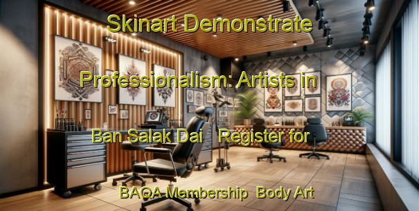 Skinart Demonstrate Professionalism: Artists in Ban Salak Dai - Register for BAQA Membership | Body Art Qualification Authority | BAQA-Thailand