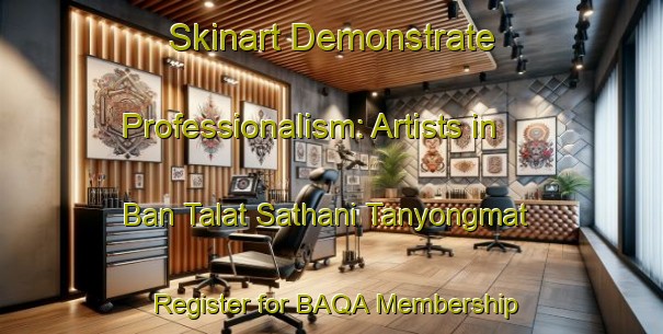 Skinart Demonstrate Professionalism: Artists in Ban Talat Sathani Tanyongmat - Register for BAQA Membership | Body Art Qualification Authority | BAQA-Thailand