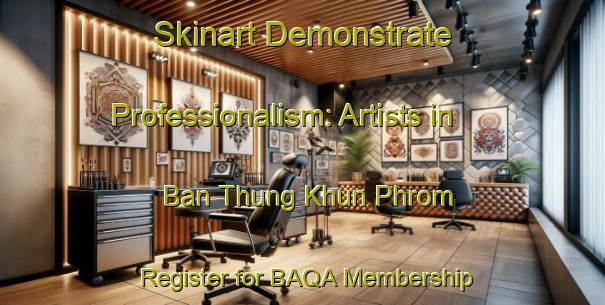Skinart Demonstrate Professionalism: Artists in Ban Thung Khun Phrom - Register for BAQA Membership | Body Art Qualification Authority | BAQA-Thailand
