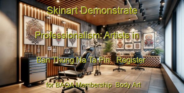 Skinart Demonstrate Professionalism: Artists in Ban Thung Na Ta Pin - Register for BAQA Membership | Body Art Qualification Authority | BAQA-Thailand