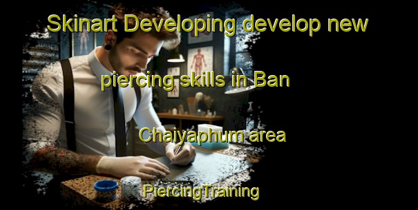 Skinart Developing develop new piercing skills in Ban Chaiyaphum area | PiercingTraining | PiercingClasses | SkinartTraining-Thailand