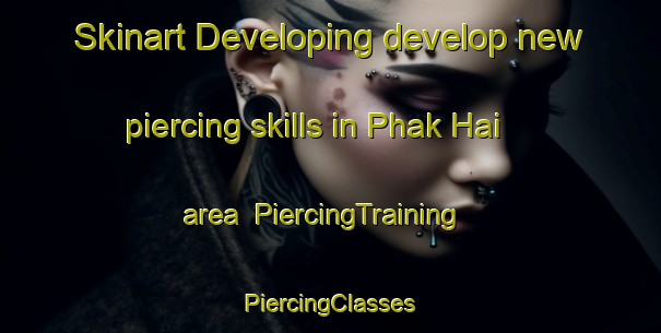 Skinart Developing develop new piercing skills in Phak Hai area | #PiercingTraining #PiercingClasses #SkinartTraining-Thailand