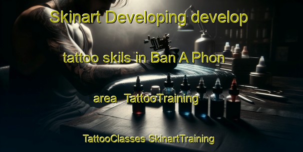 Skinart Developing develop tattoo skils in Ban A Phon area | #TattooTraining #TattooClasses #SkinartTraining-Thailand