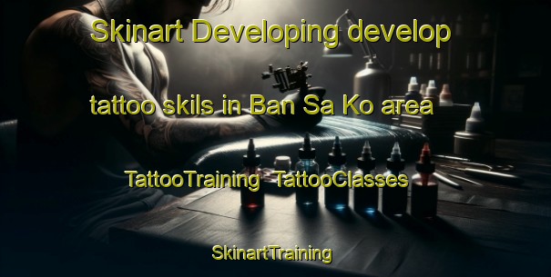 Skinart Developing develop tattoo skils in Ban Sa Ko area | TattooTraining | TattooClasses | SkinartTraining-Thailand