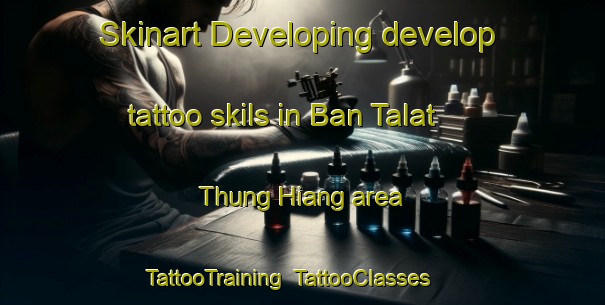 Skinart Developing develop tattoo skils in Ban Talat Thung Hiang area | TattooTraining | TattooClasses | SkinartTraining-Thailand