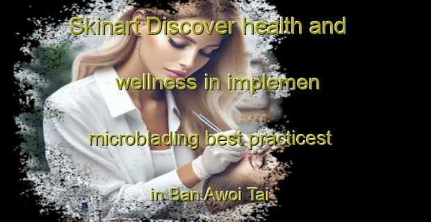 Skinart Discover health and wellness in implemen microblading best practicest in Ban Awoi Tai | MicrobladingTraining | MicrobladingClasses | SkinartTraining-Thailand