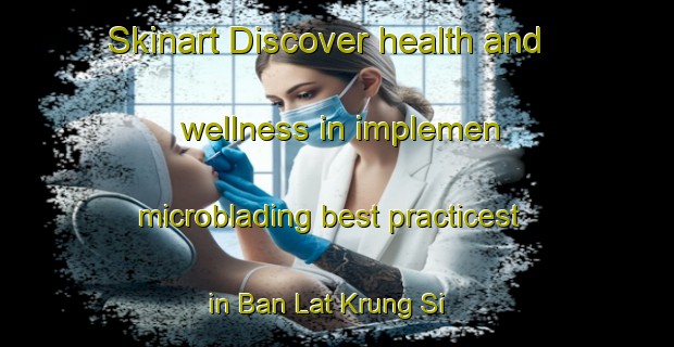 Skinart Discover health and wellness in implemen microblading best practicest in Ban Lat Krung Si | MicrobladingTraining | MicrobladingClasses | SkinartTraining-Thailand