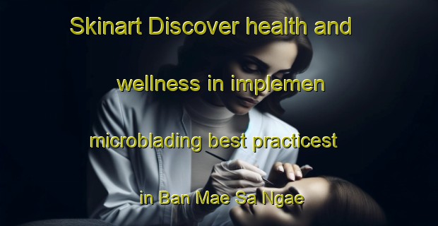 Skinart Discover health and wellness in implemen microblading best practicest in Ban Mae Sa Ngae | MicrobladingTraining | MicrobladingClasses | SkinartTraining-Thailand