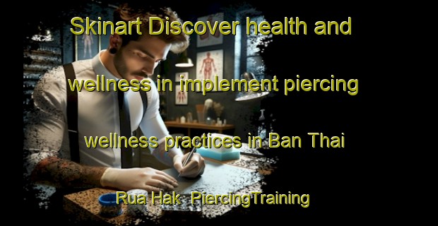 Skinart Discover health and wellness in implement piercing wellness practices in Ban Thai Rua Hak | PiercingTraining | PiercingClasses | SkinartTraining-Thailand