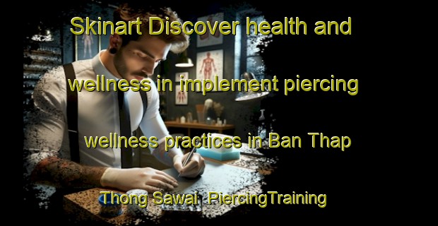 Skinart Discover health and wellness in implement piercing wellness practices in Ban Thap Thong Sawai | PiercingTraining | PiercingClasses | SkinartTraining-Thailand