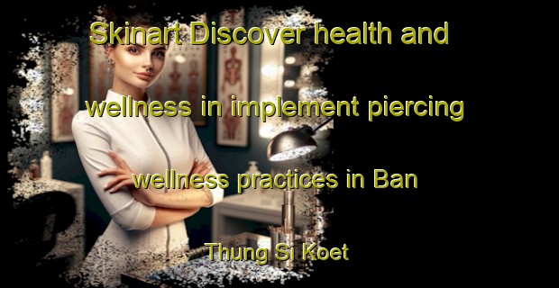 Skinart Discover health and wellness in implement piercing wellness practices in Ban Thung Si Koet | PiercingTraining | PiercingClasses | SkinartTraining-Thailand