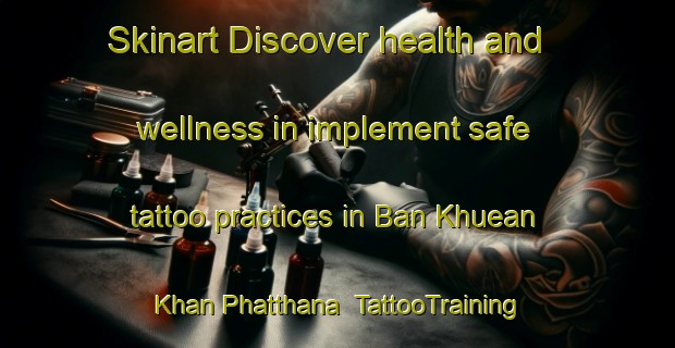 Skinart Discover health and wellness in implement safe tattoo practices in Ban Khuean Khan Phatthana | TattooTraining | TattooClasses | SkinartTraining-Thailand