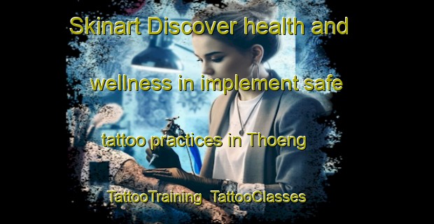 Skinart Discover health and wellness in implement safe tattoo practices in Thoeng | TattooTraining | TattooClasses | SkinartTraining-Thailand