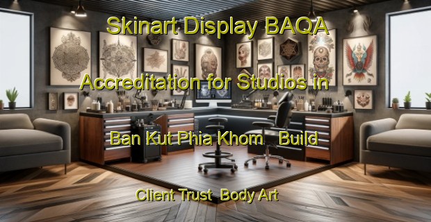 Skinart Display BAQA Accreditation for Studios in Ban Kut Phia Khom - Build Client Trust | Body Art Qualification Authority | BAQA-Thailand