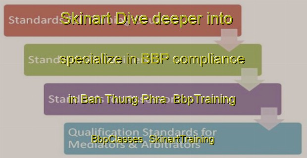 Skinart Dive deeper into specialize in BBP compliance in Ban Thung Phra | BbpTraining | BbpClasses | SkinartTraining-Thailand