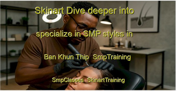 Skinart Dive deeper into specialize in SMP styles in Ban Khun Thip | SmpTraining | SmpClasses | SkinartTraining-Thailand