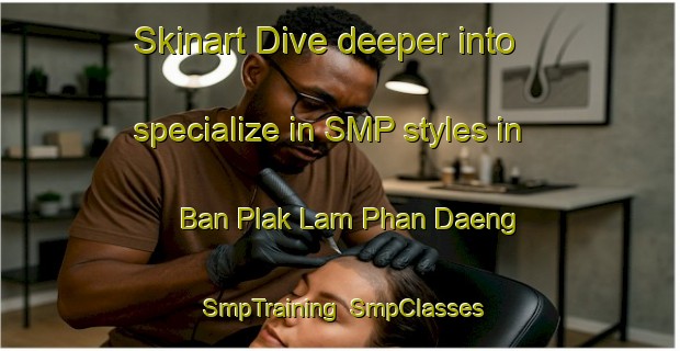 Skinart Dive deeper into specialize in SMP styles in Ban Plak Lam Phan Daeng | SmpTraining | SmpClasses | SkinartTraining-Thailand