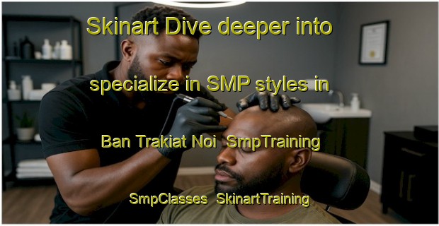 Skinart Dive deeper into specialize in SMP styles in Ban Trakiat Noi | SmpTraining | SmpClasses | SkinartTraining-Thailand