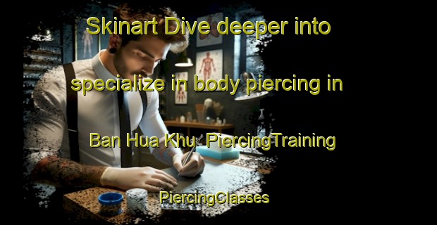 Skinart Dive deeper into specialize in body piercing in Ban Hua Khu | PiercingTraining | PiercingClasses | SkinartTraining-Thailand