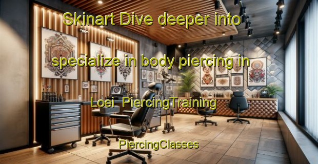 Skinart Dive deeper into specialize in body piercing in Loei | #PiercingTraining #PiercingClasses #SkinartTraining-Thailand