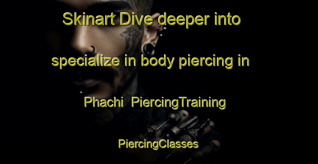 Skinart Dive deeper into specialize in body piercing in Phachi | #PiercingTraining #PiercingClasses #SkinartTraining-Thailand